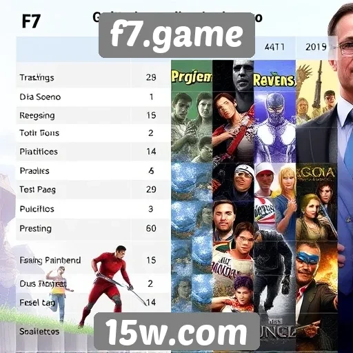 Avaliação do desempenho dos jogos disponíveis no f7.game